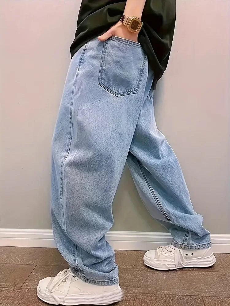 Herren Lässig Baggy Jeans | Straßenmode