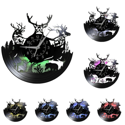 GlowShine Home Decor Wandleuchte Mit LED-Beleuchtung Und Uhr Design Für Eine Einzigartige Wanddekoration.

