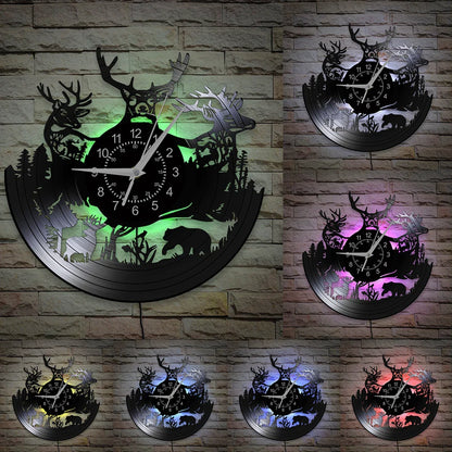 GlowShine Kombiniert Kreativität Mit Funktionalität In Der Home Decor Wandleuchte Mit LED-Beleuchtung Und Uhr Design.

