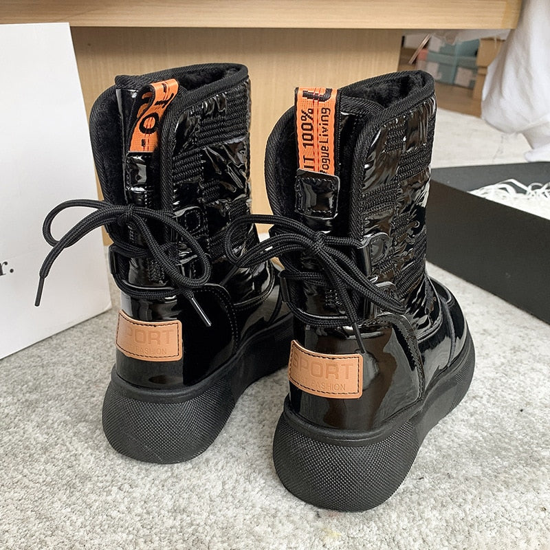 Damen Knöchel Winter Stiefel | Warme