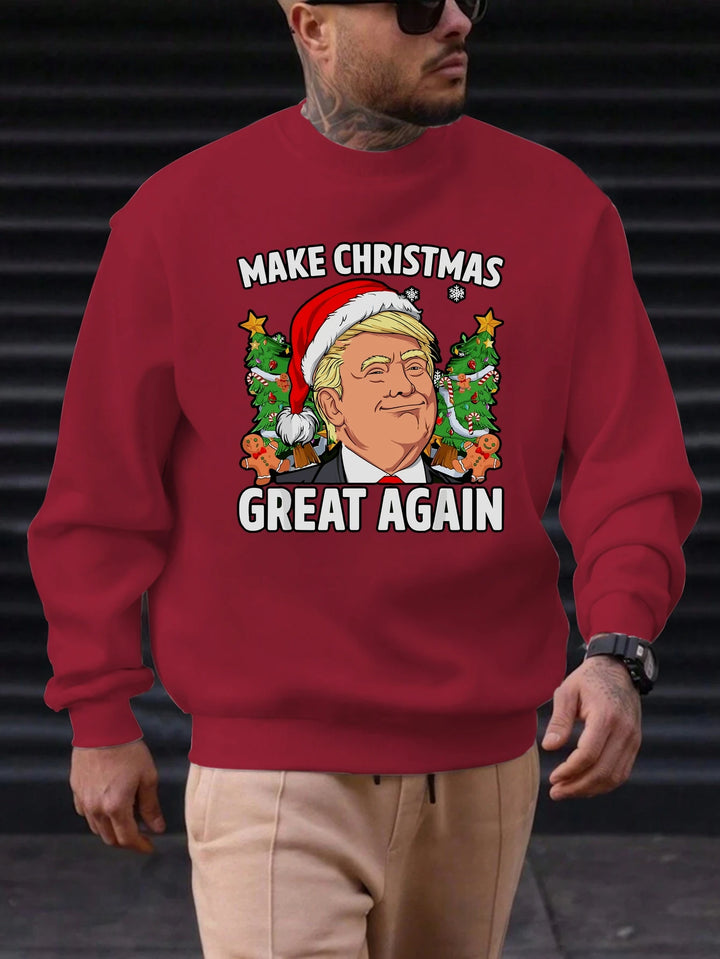 Weihnachtpullover Herren | Gedruckt