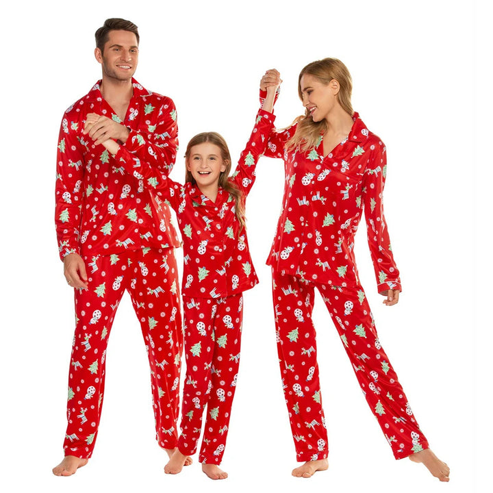 Familie Weihnachtpyjama Unisex | Setzen