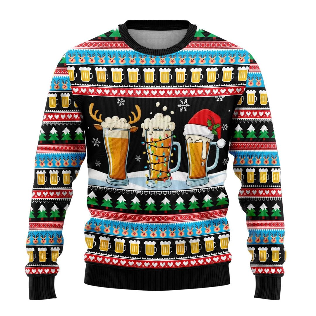 Lustig Weihnachtspullover Unisex | 3D Druck