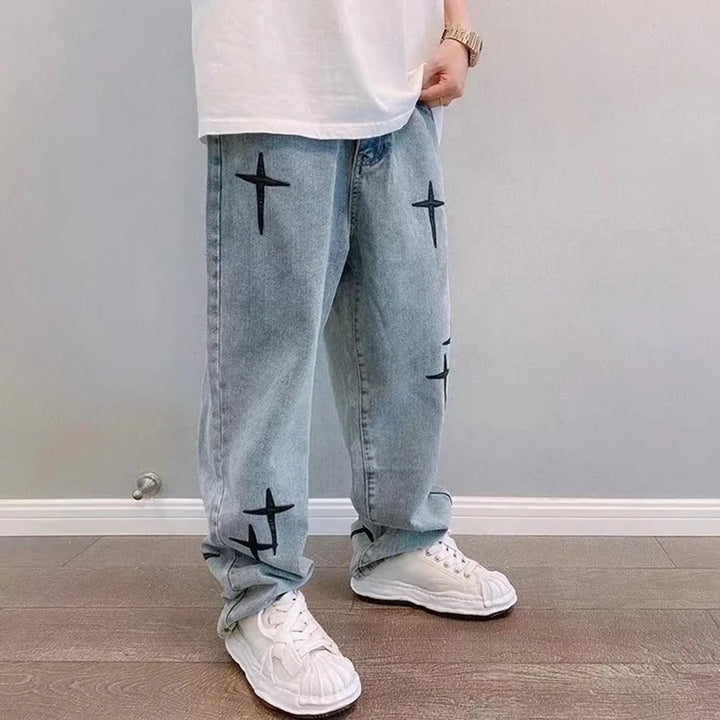 Herren Mode Baggy Jeans | Vintage