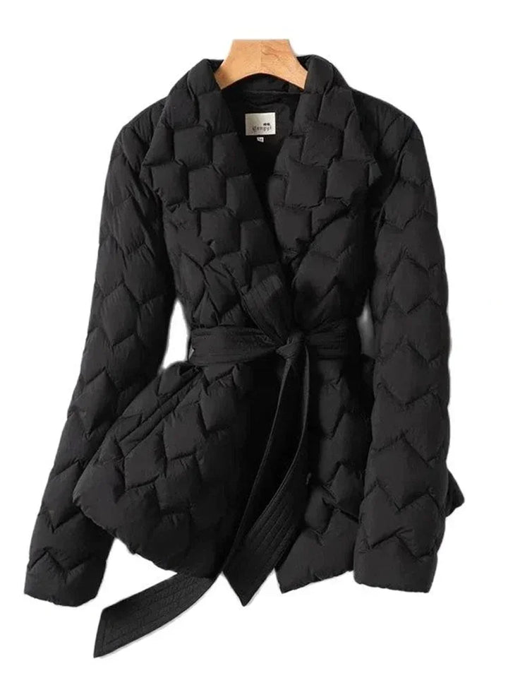 Damen Stilvoll Jacke | Gürtel