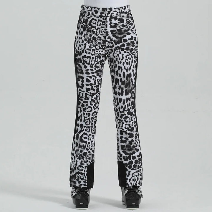 Schlanke Passform Skihose Damen | Hohe Taille