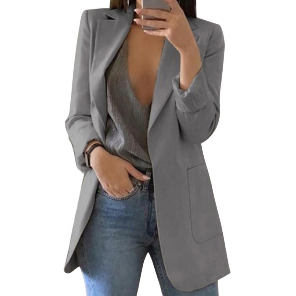 Formeller Langarm Blazer Für Damen | Arbeit