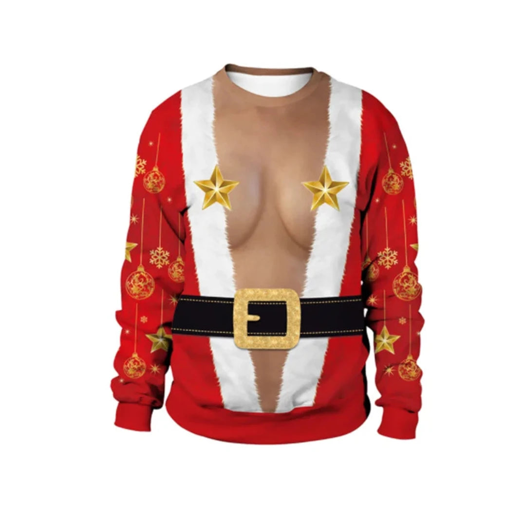 Ugly Xmas Pullover Unisex | Lustiges 3D