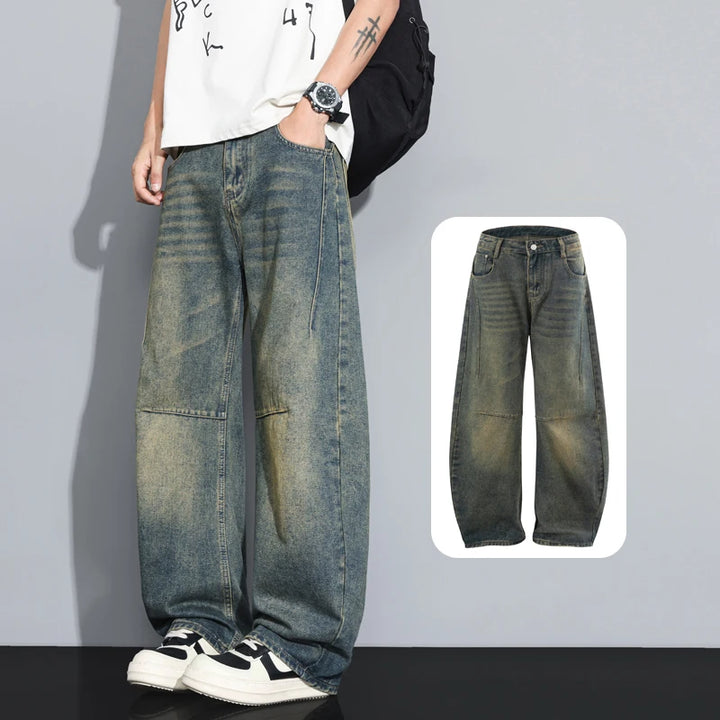 Herren Mode Baggy Jeans | Straßen-Lässig