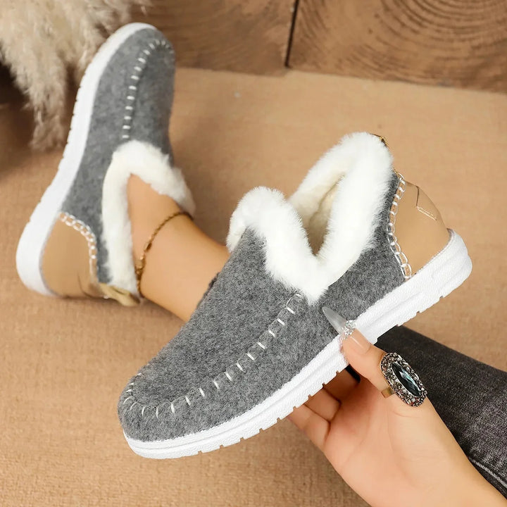 Damen Winterschnee Stiefel | Slip-on