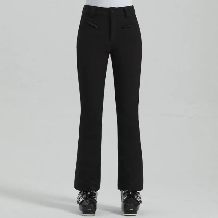 Schlanke Passform Skihose Damen | Hohe Taille