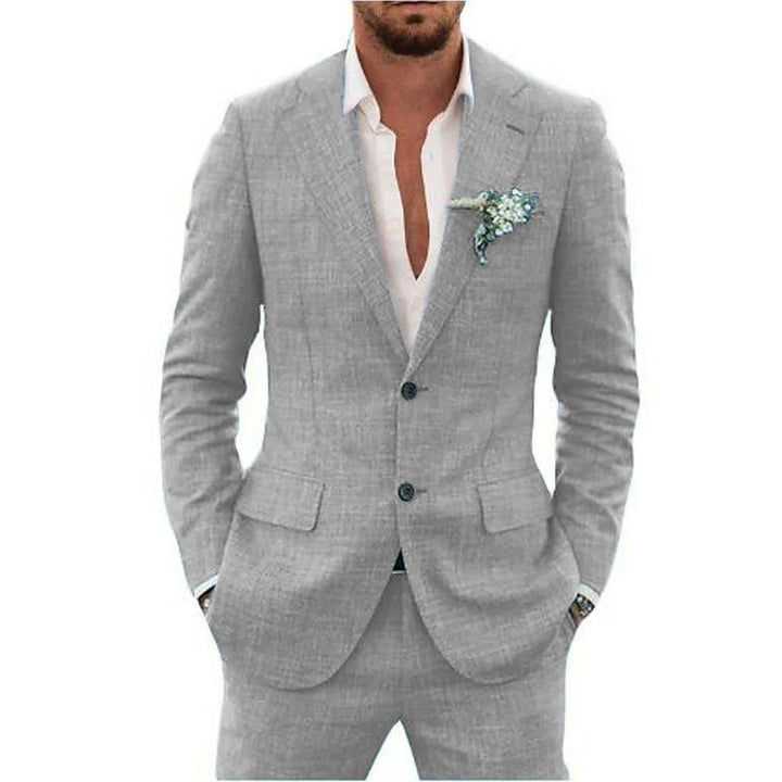 Herren Leicht 2-Teiler Hochzeitsgast Anzug Set | Sommer