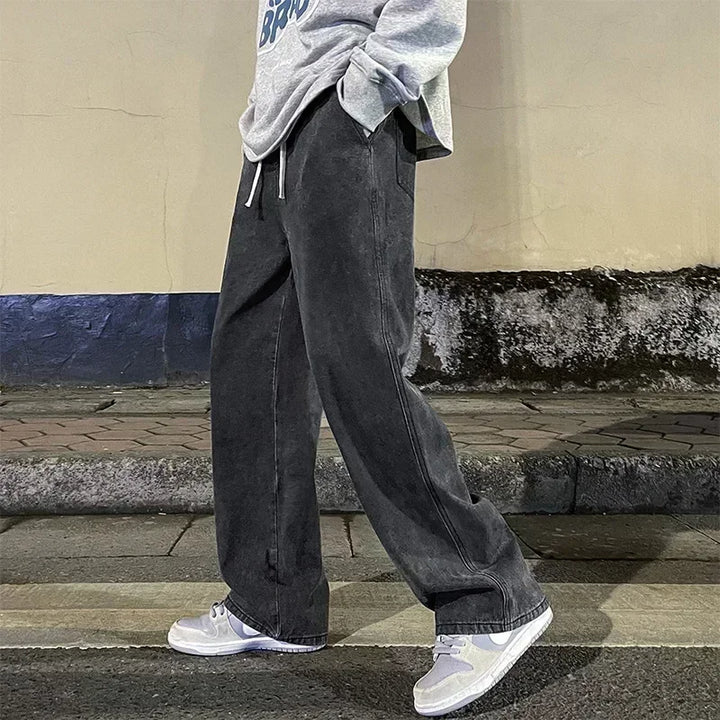 Herren Straßenmode Baggy Jeans | Weite Beinpartie