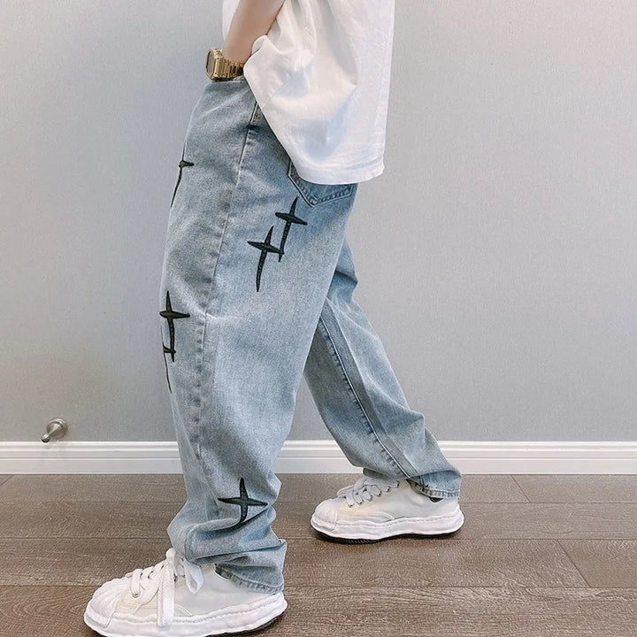 Herren Mode Baggy Jeans | Vintage