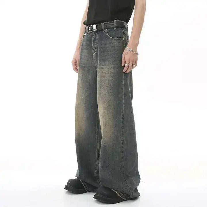 Herren Trendig Baggy Jeans | Stiefelschnitt