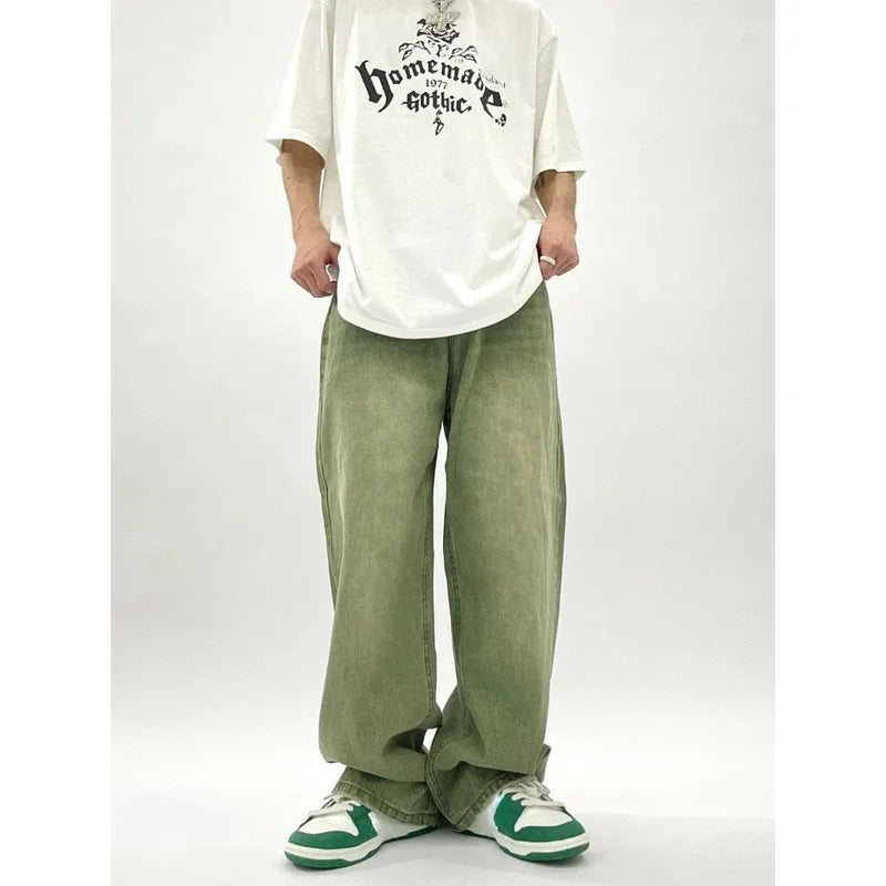 Unisex Baggy Jeans | Hohe Taille