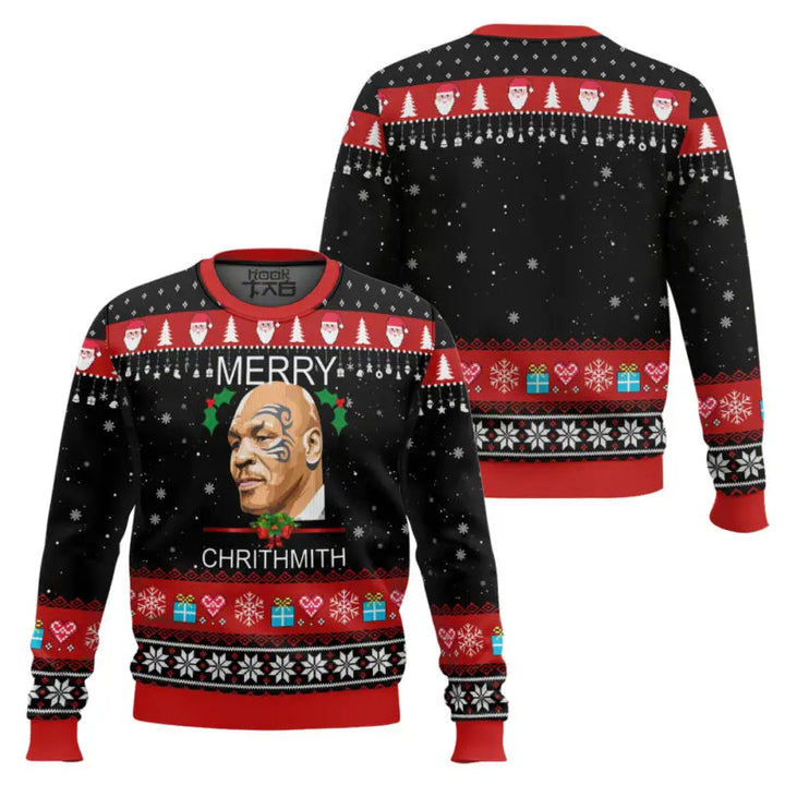 Weihnachtspullover Herren | Lustiges Boxen