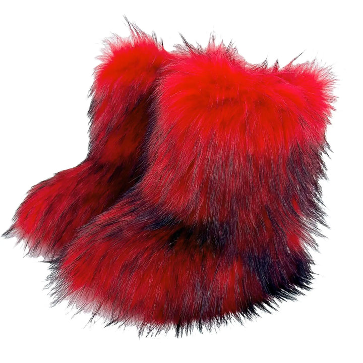 Damen Flauschig Stiefel | Winter