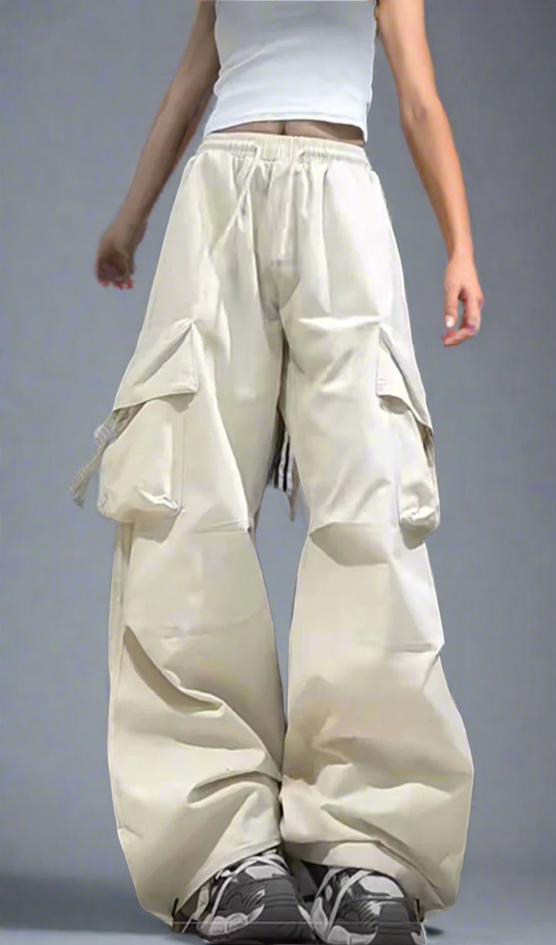 Damen Lässig Cargohose | Leichte