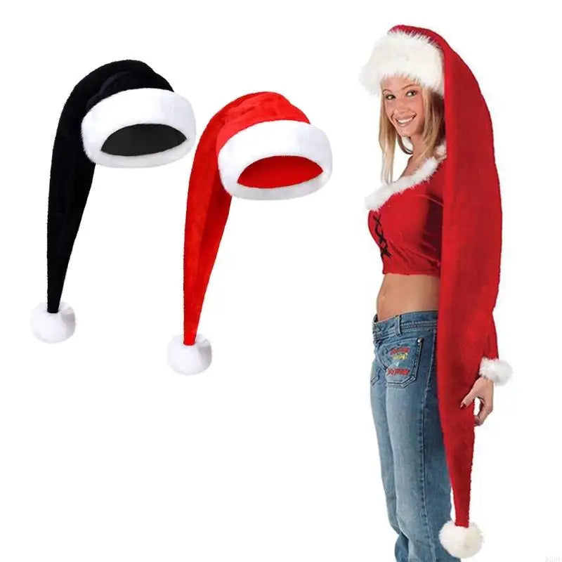 Lang Weihnachtsmütze für Damen | Partei