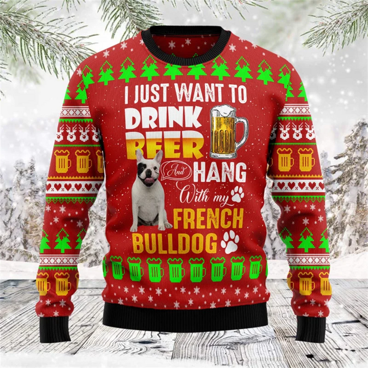 Ugly Xmas Pullover Unisex | Bier Grafik