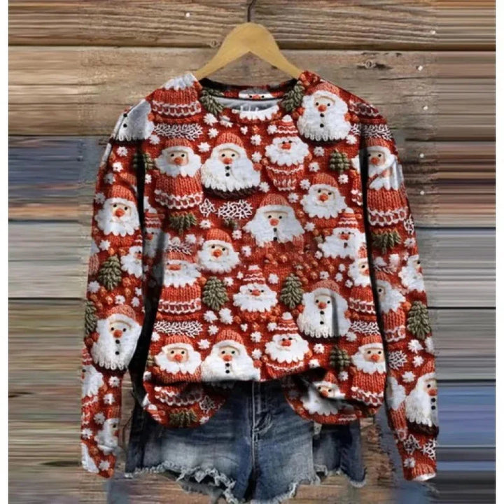 Ugly Xmas Pullover Damen | Lustiger Druck