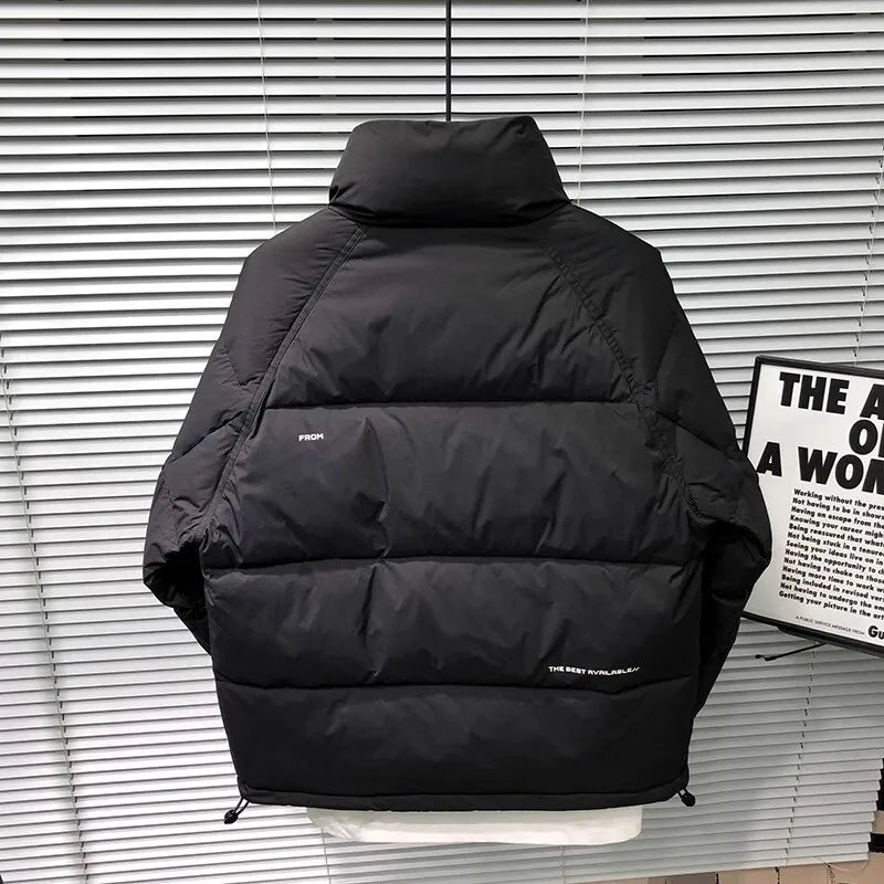 Herren Winter Jacke | Seitliche Reißverschlusstasche