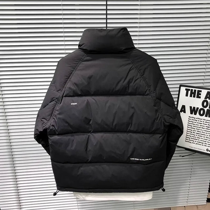 Herren Winter Jacke | Seitliche Reißverschlusstasche
