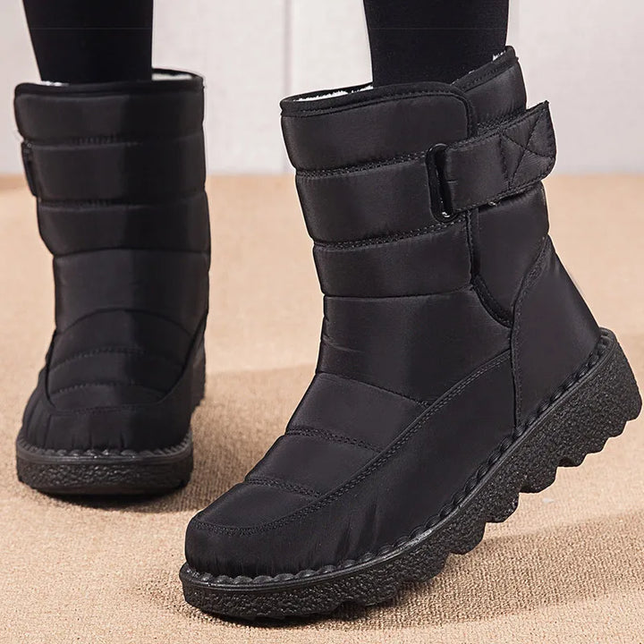 Rutschfest Winterstiefel Damen | Wadenlang