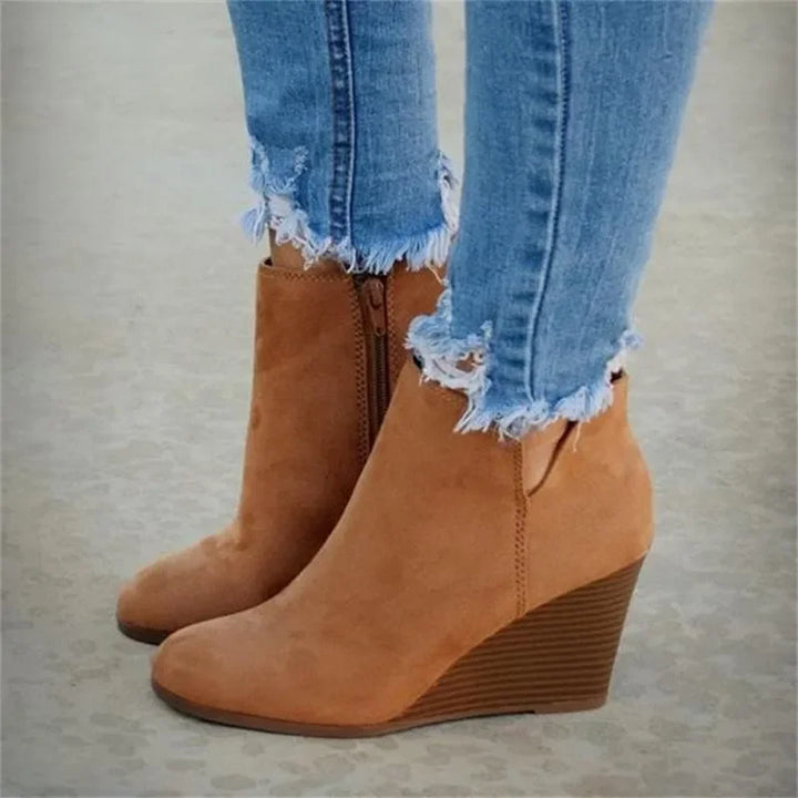 Damen Keil Stiefel | Stilvoll