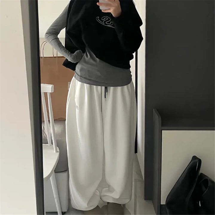 Damen Mode Baggy Hosen | Lang