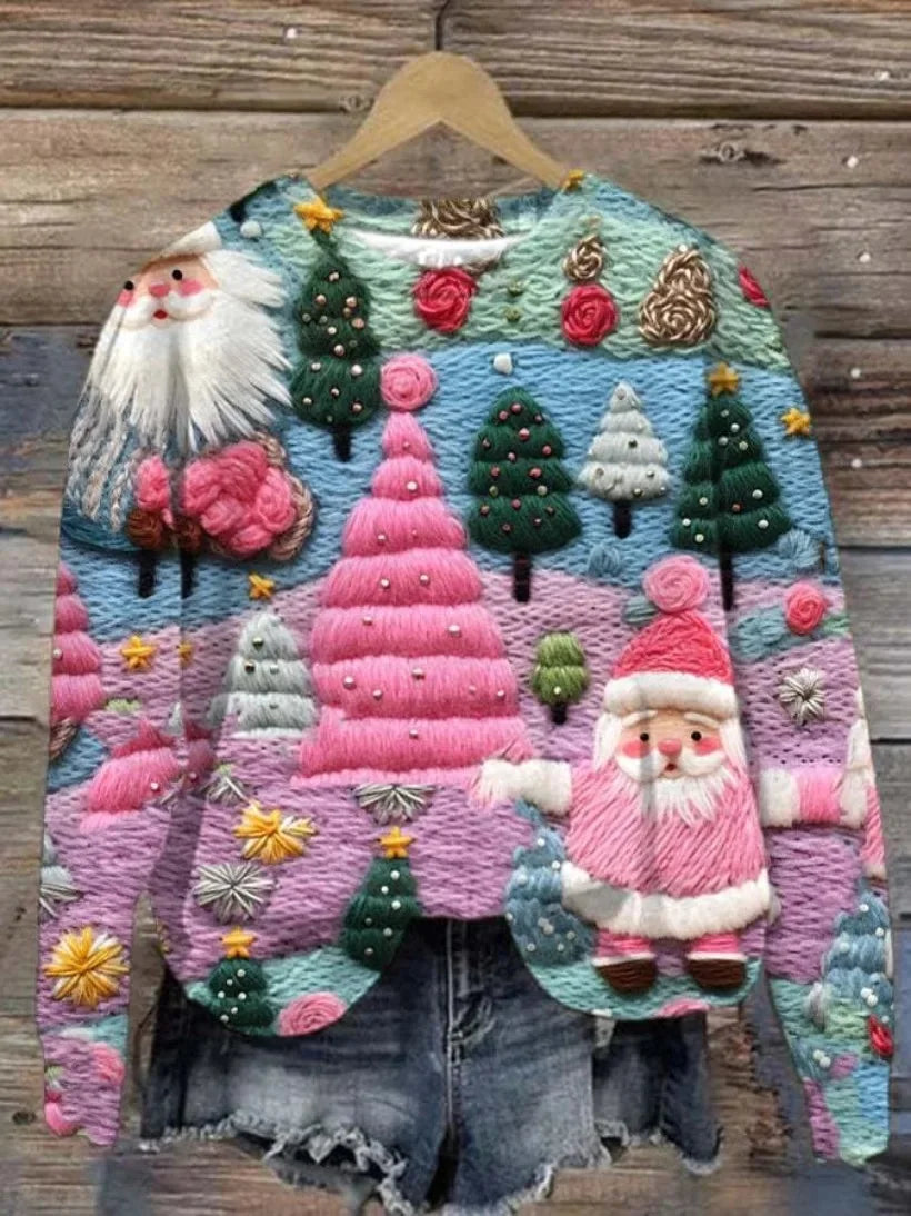 Ugly Xmas Pullover Damen | Lustiger Druck