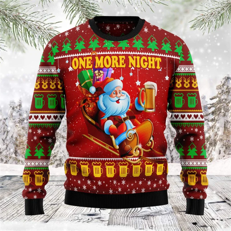 Ugly Xmas Pullover Unisex | Bier Grafik