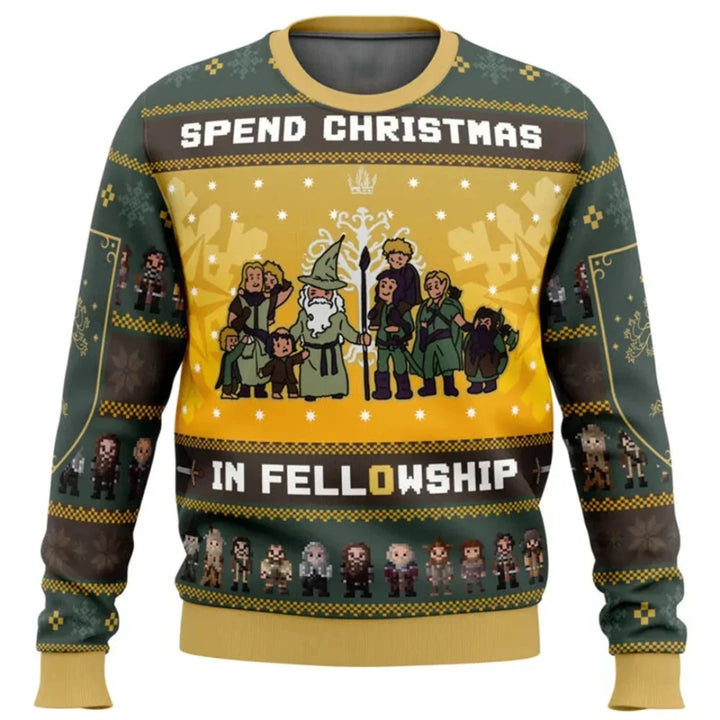 Weihnachtpullover Herren | Der Herr der Ringe