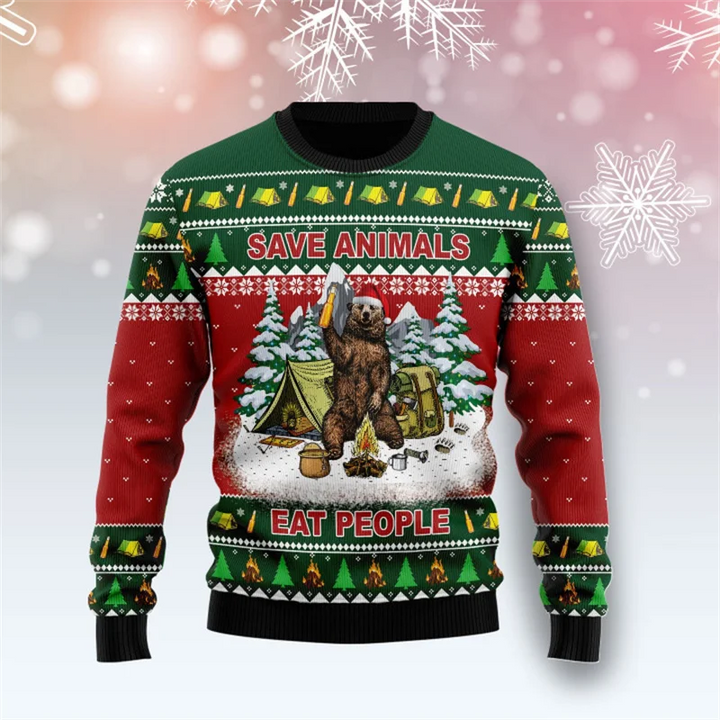 Ugly Xmas Pullover Unisex | Bier Grafik