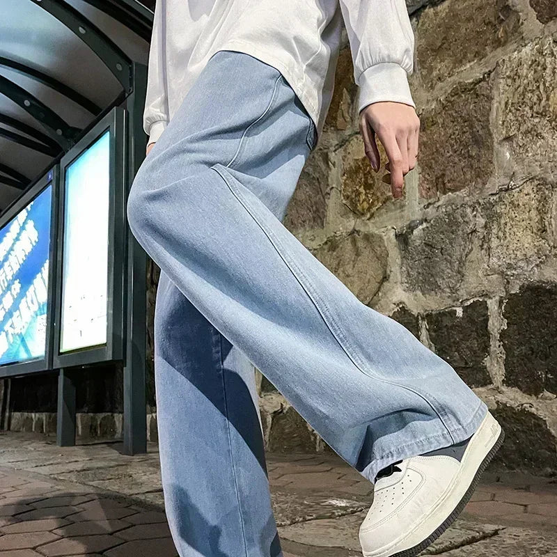 Herren Straßenmode Baggy Jeans | Weite Beinpartie