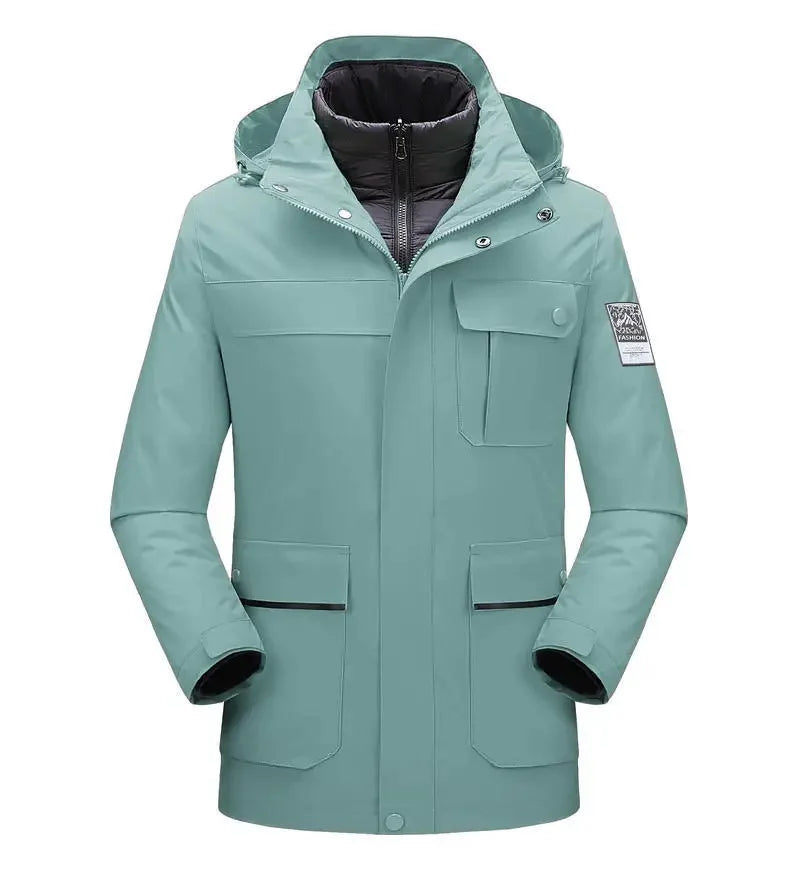 Drei-in-Eins Skijacke Unisex | Sportlich