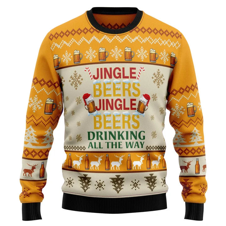 Ugly Xmas Pullover Unisex | Bier Grafik