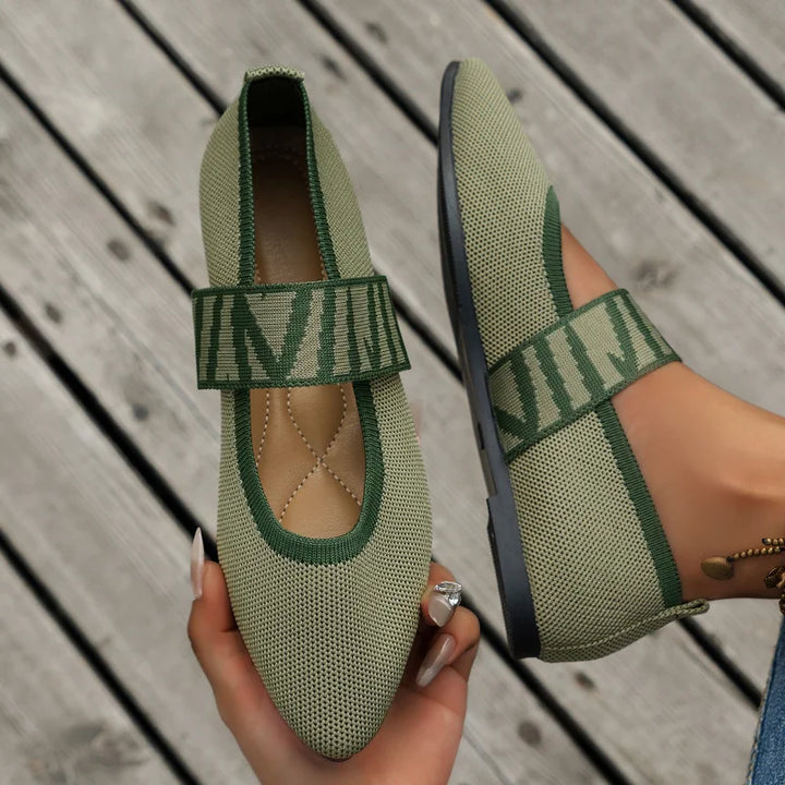 Elegante Flache Damenschuhe | Spitz