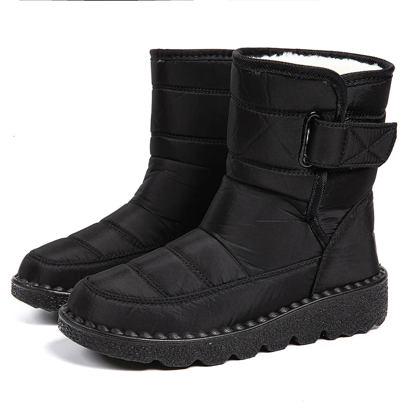 Rutschfest Winterstiefel Damen | Wadenlang