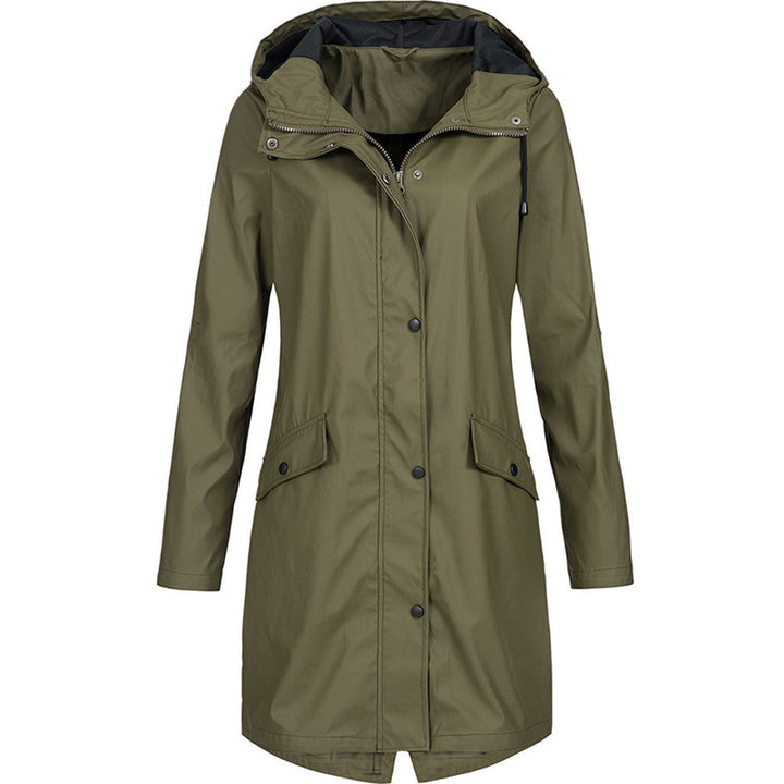 Damen Regen Mantel | Kapuze