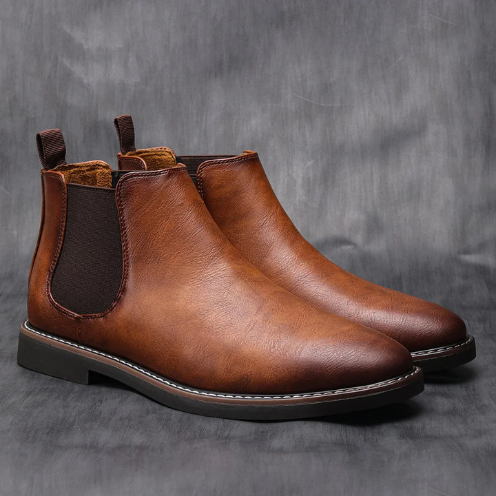 Herren Knöchel Stiefel | Slip Auf