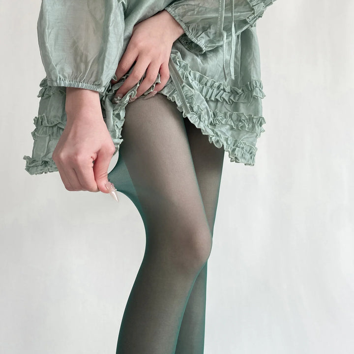 Farbig Strumpfhose für Damen | Oberschenkelhoch