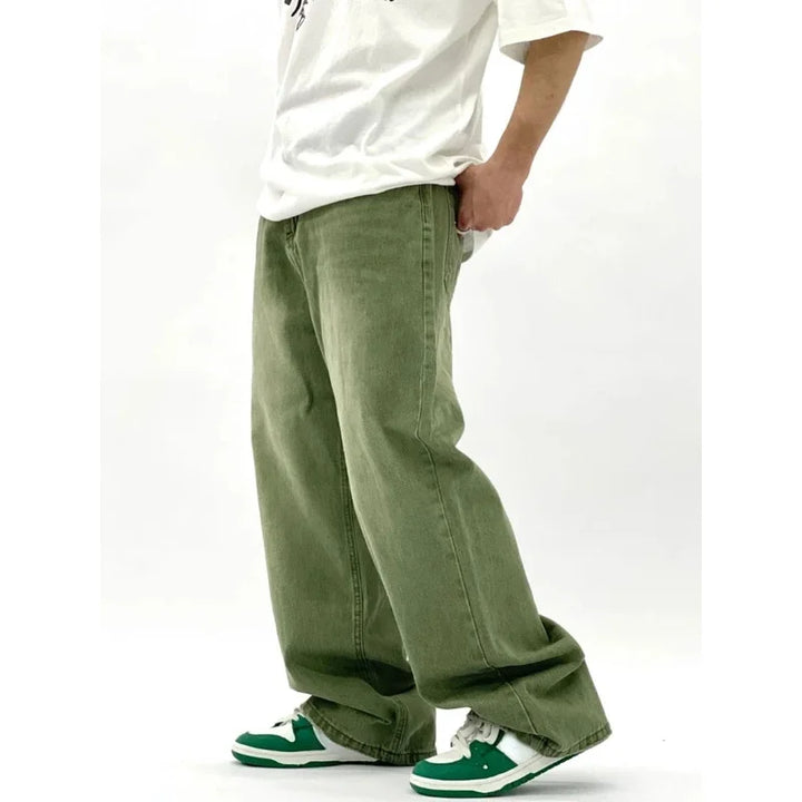 Unisex Baggy Jeans | Hohe Taille