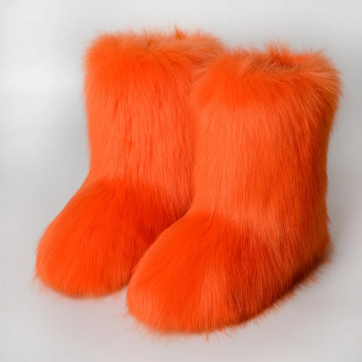 Damen Flauschig Stiefel | Winter