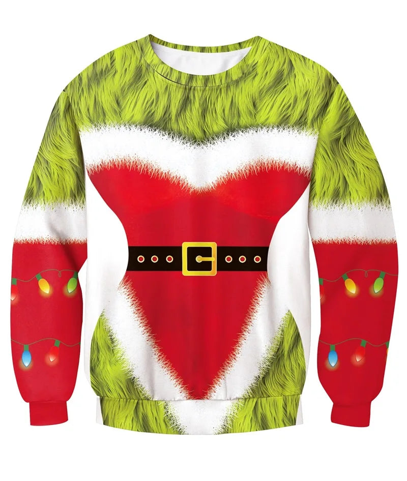 Weihnachtspullover Unisex | Vollständiger Ausdruck