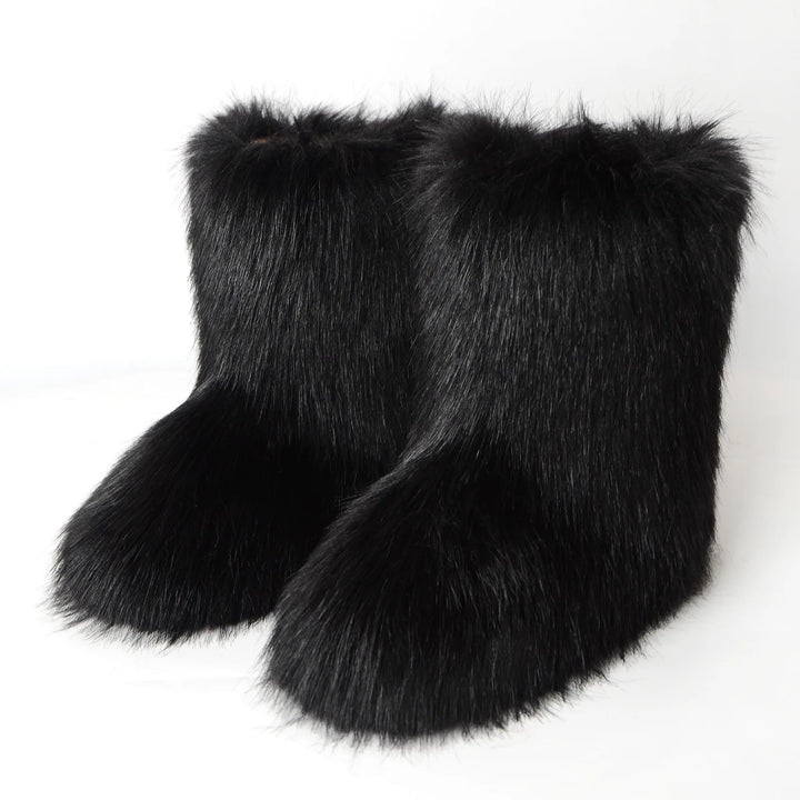Damen Flauschig Stiefel | Winter