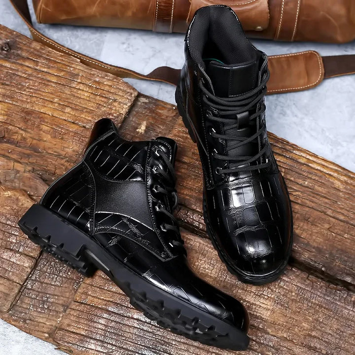 Herren Moderne Mode Stiefel | Schnürung