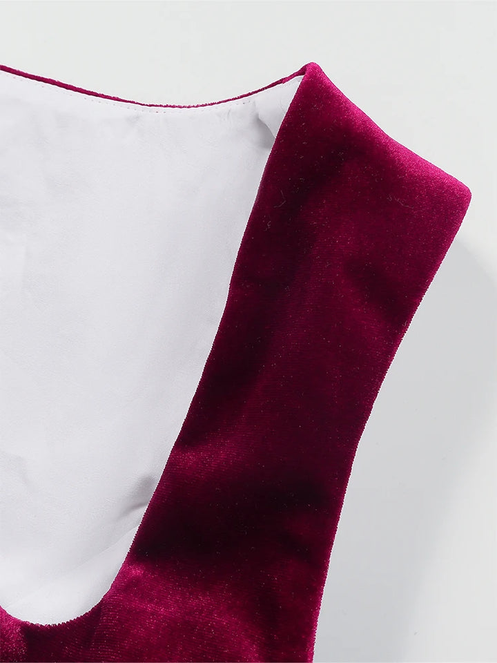 Mittellanges Oktoberfest Dirndlkleid für Damen