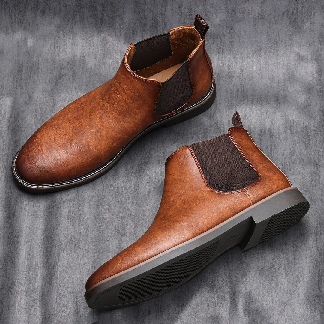 Herren Knöchel Stiefel | Slip Auf